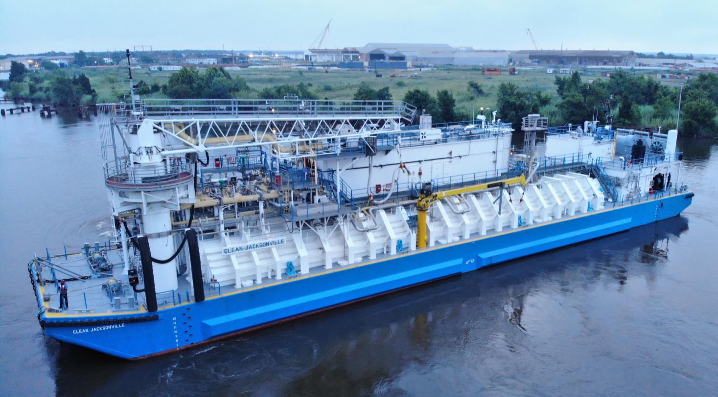 Conrad delivers first US-built LNG bunkering barge