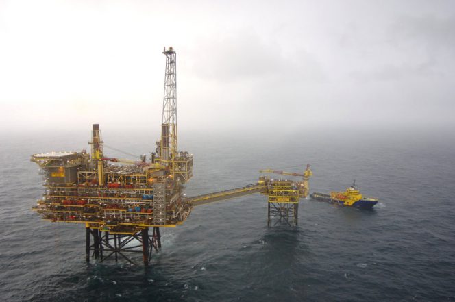 Shearwater Platform North Sea Shell