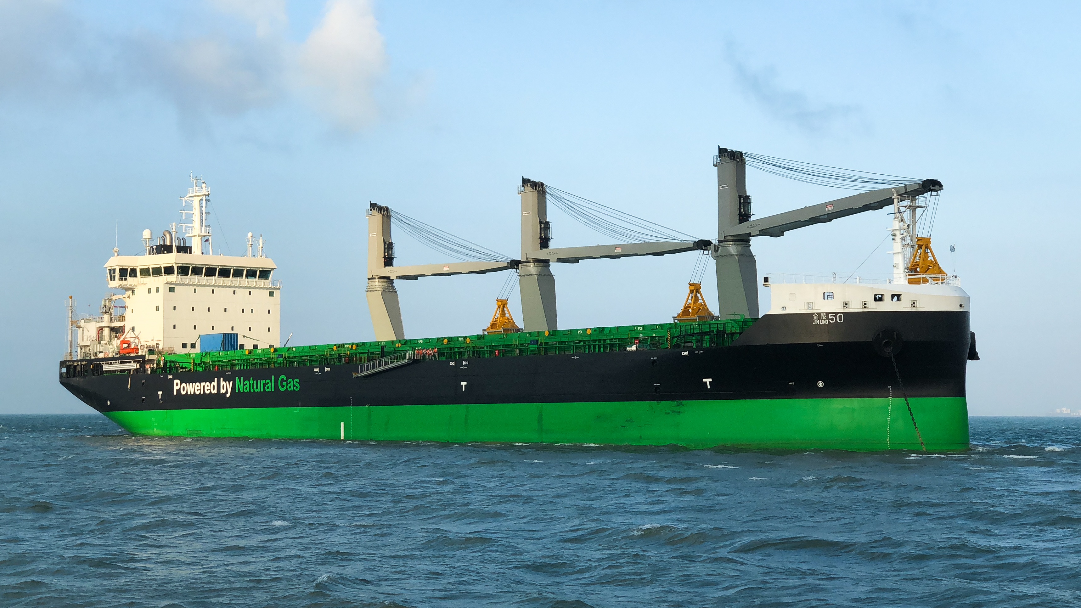 ESL Shipping takes delivery of LNG-fueled bulker Haaga