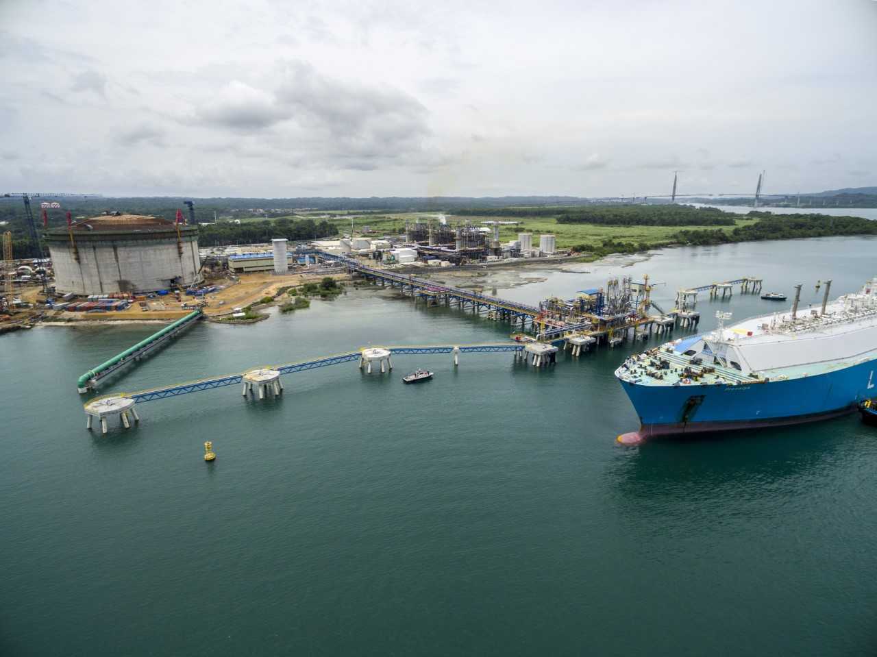 Panama's first LNG terminal inaugurated