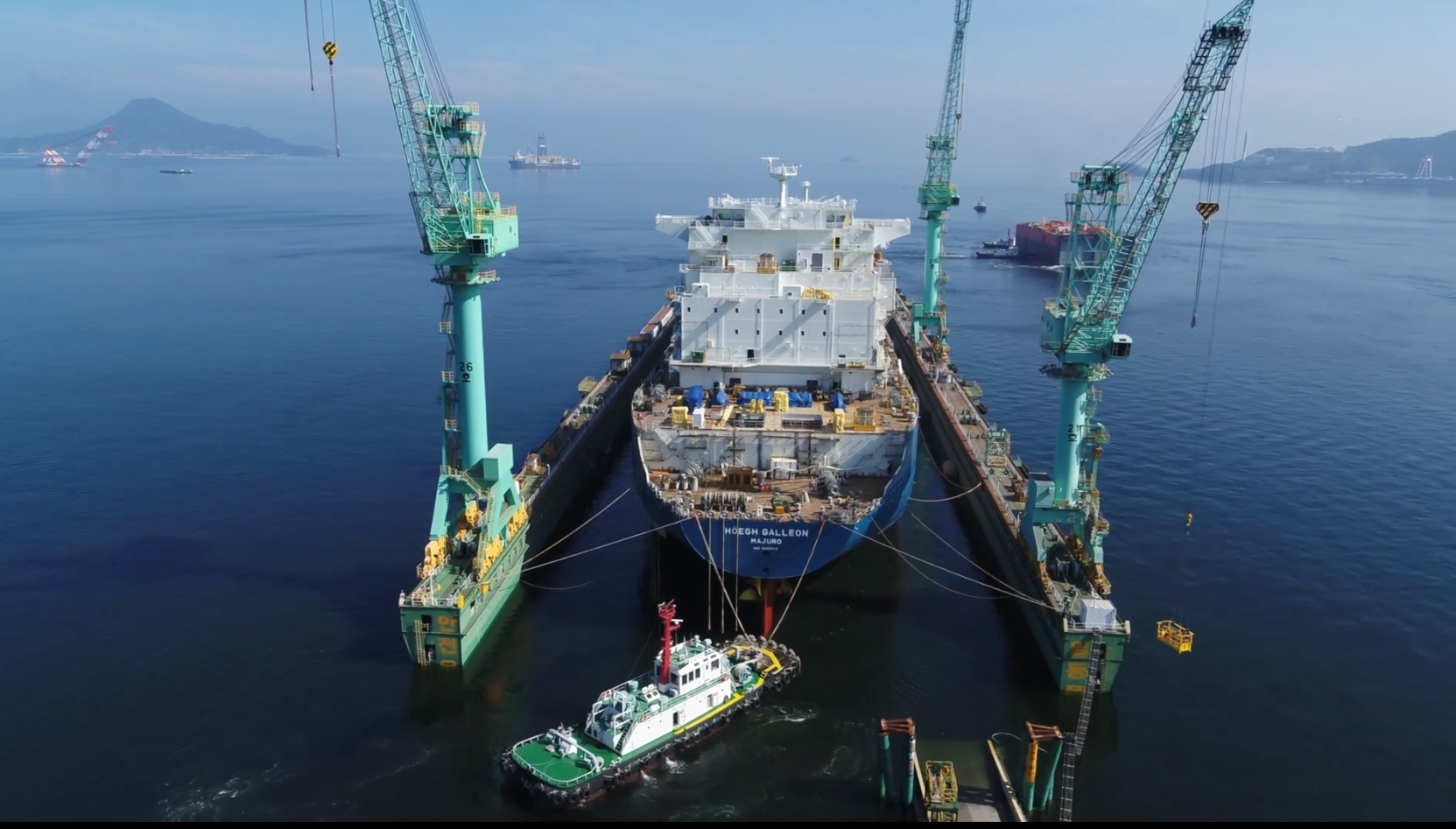 Video: Höegh LNG launches tenth FSRU