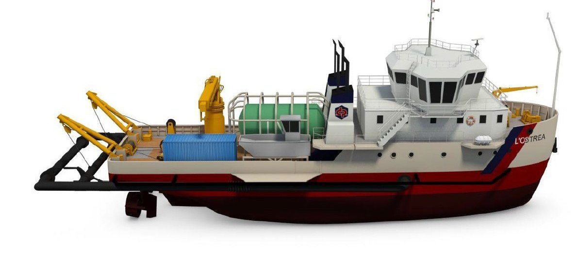 Barillec propulsion system ordered for French LNG dredger