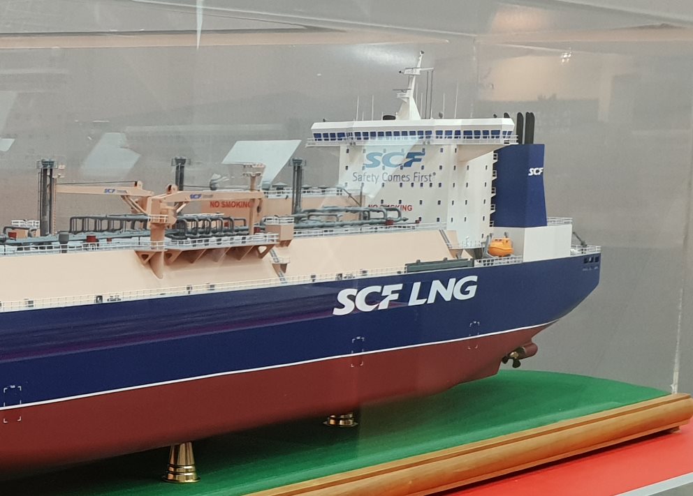 SCF shuttle LNG carrier