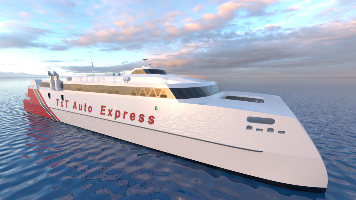 94-metre catamaran to be built for Trinidad and Tobago