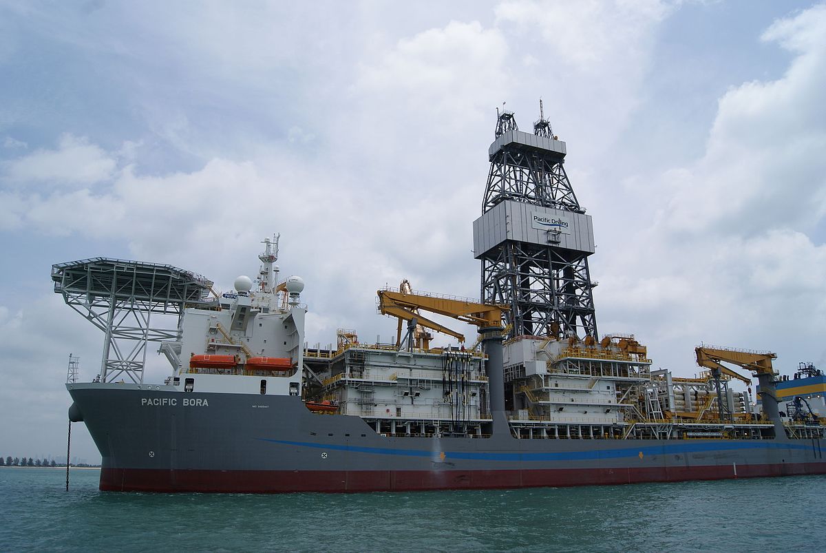 Drillship Pacific Bora
