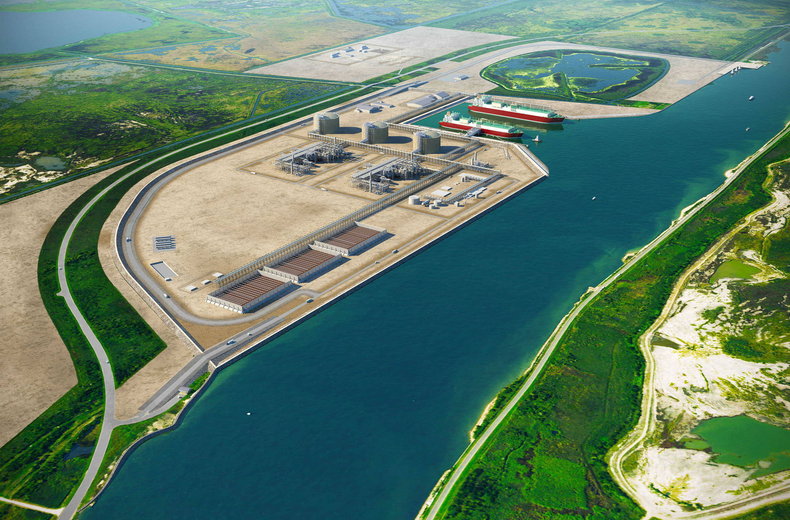 FERC prepares draft EIS for Port Arthur LNG