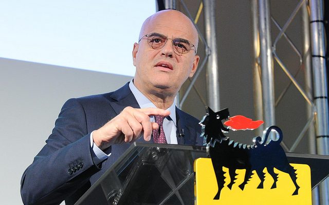 Eni CEO Claudio Descalzi