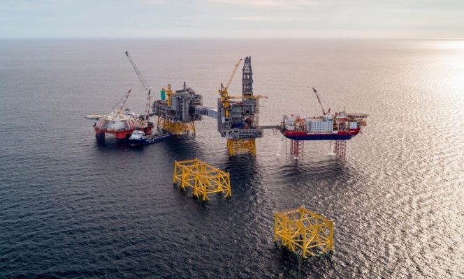 The Johan Sverdrup field in the North Sea.