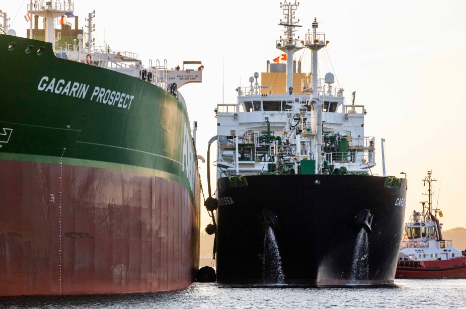 LNG bunkering, Port of Rotterdam