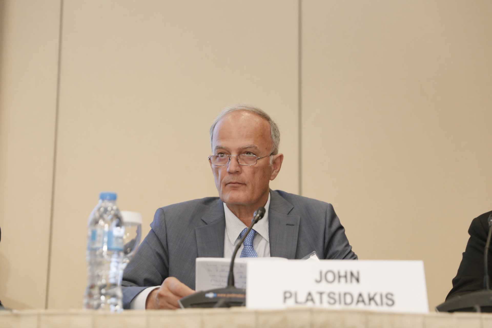 INTERCARGO’s Chairman, John Platsidakis;