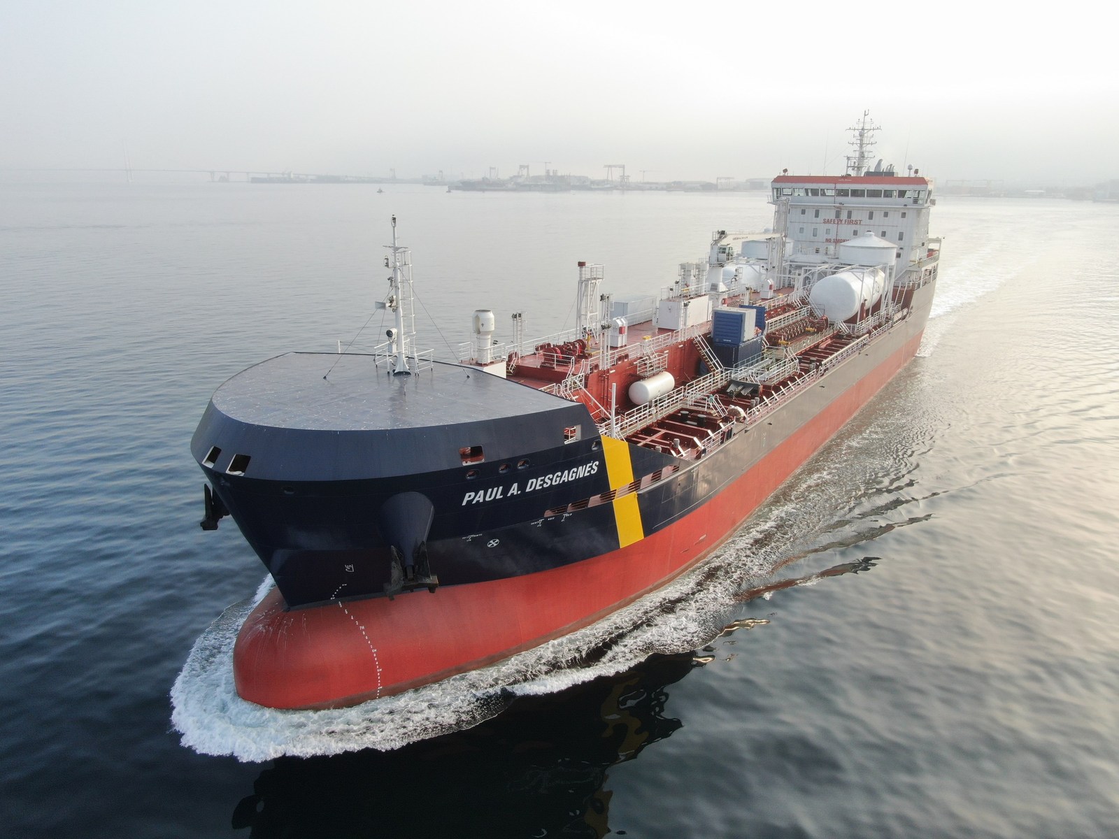 Desgagnés takes delivery of third LNG-fueled tanker