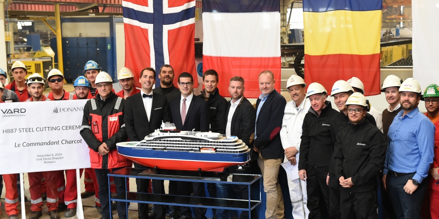Construction starts on Ponant's LNG-powered exploration vessel