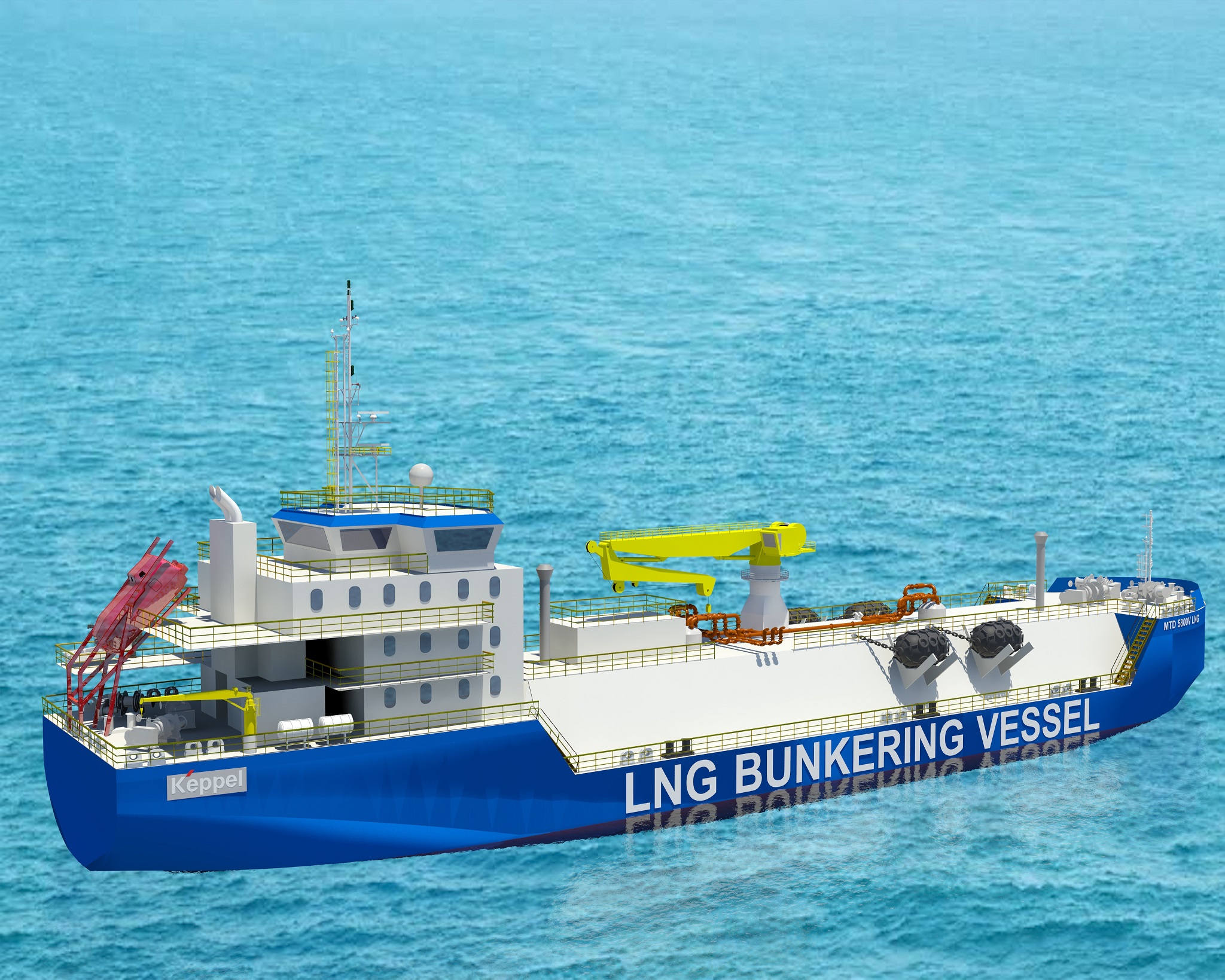 Keppel scores ice-class LNG bunkering vessel build