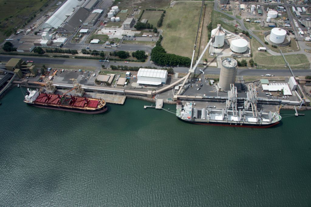 Port of Newcastle bulk terminal