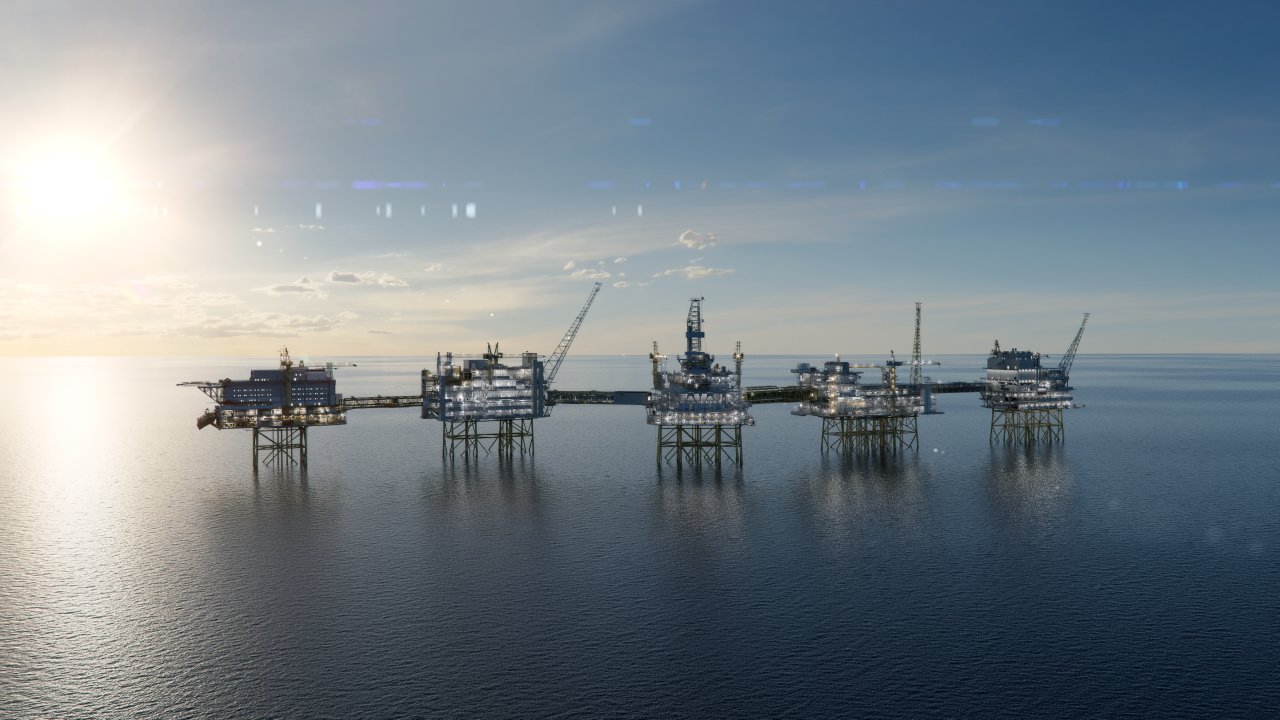 Samsung Heavy delivers Johan Sverdrup processing platform to Equinor