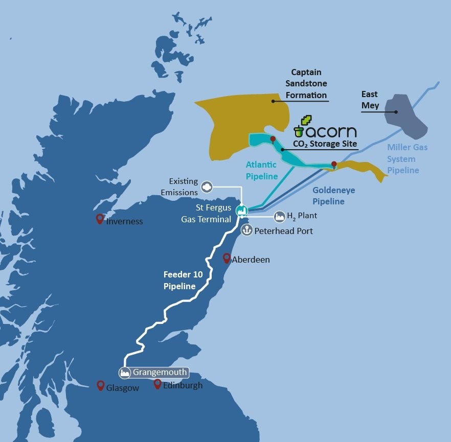 Pale Blue Dot Energy Gets Green Light for Acorn Carbon Capture and Storage  Project - Offshore Energy