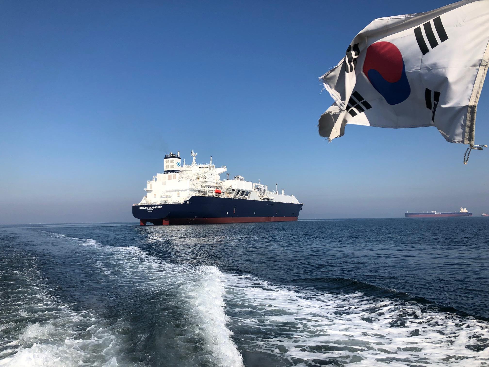 GasLog's newbuild LNG carrier starts sea trials