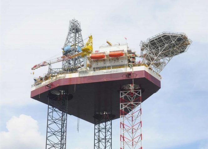 Dukhan jack-up rig / Image source: GDI