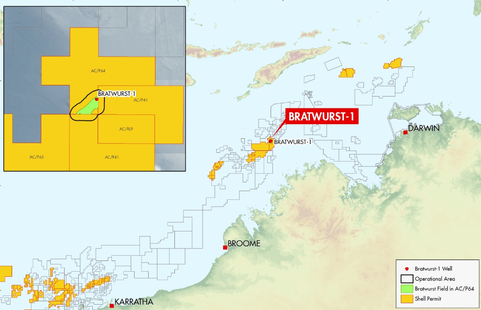 Shell files for permit to drill potential Prelude FLNG resource