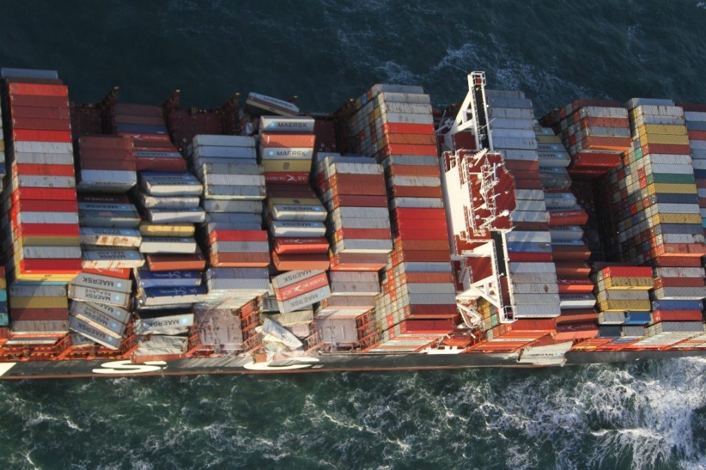 MSC Zoe container spill