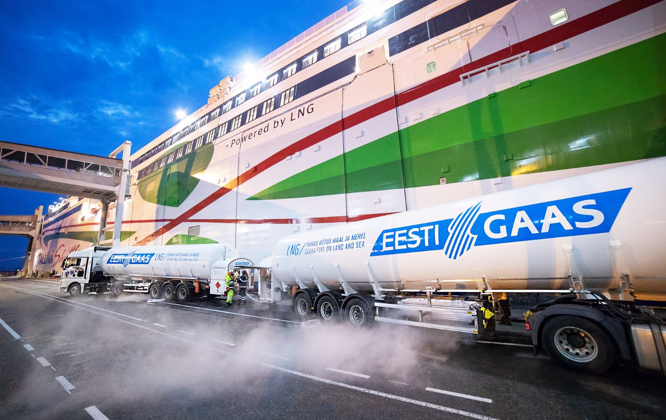 Eesti Gaas completes 1,500th LNG bunkering of Megastar