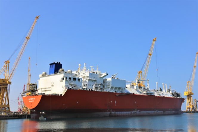 N-KOM Wraps up FSRU Excelerate drydocking