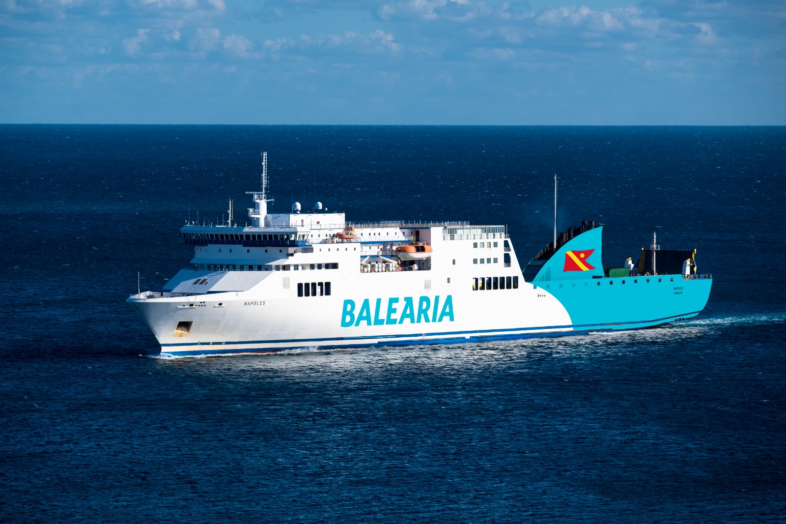 Baleària's LNG retrofit ferry Napoles starts operation
