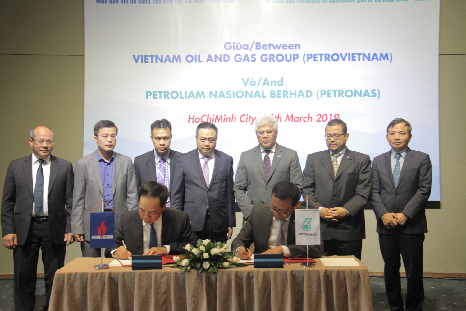 Petronas inks gas supply deal with PetroVietnam