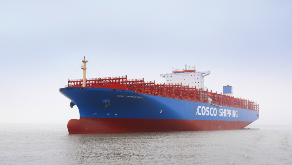 COSCO Shipping vessel
