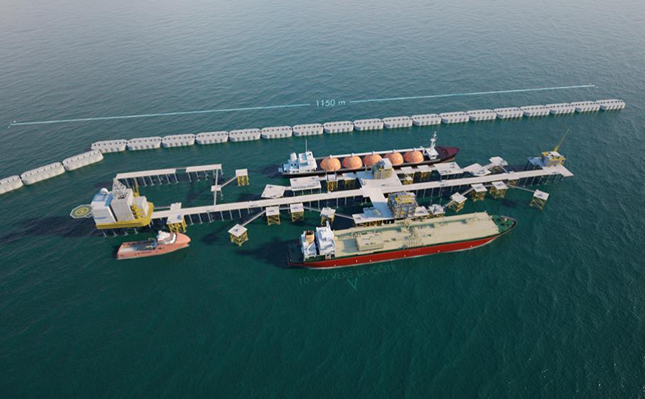 Eiffage-Saipem consortium wins Tortue LNG marine infrastructure deal