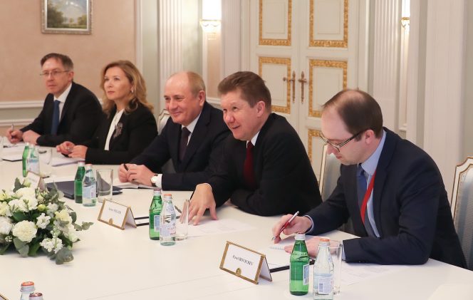 Gazprom, OMV talk gas cooperation