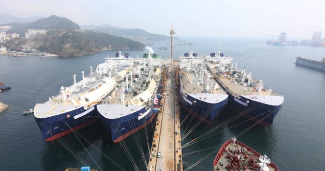 DSME names Arctic LNG carrier quartet