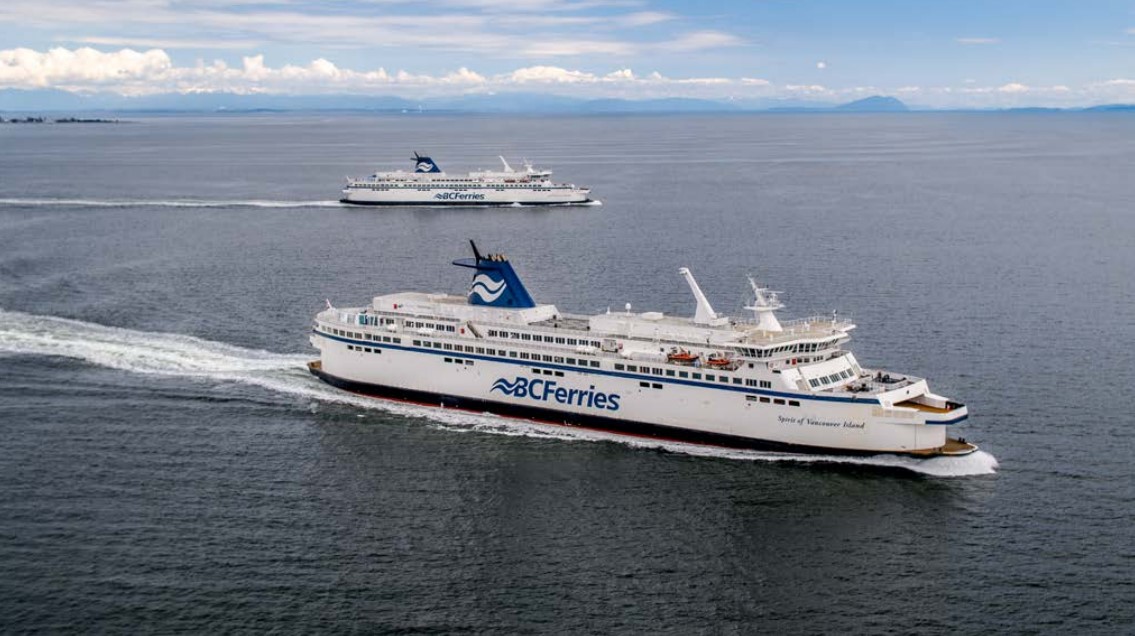 BC Ferries second Spirit Class LNG-converted vessel enters service