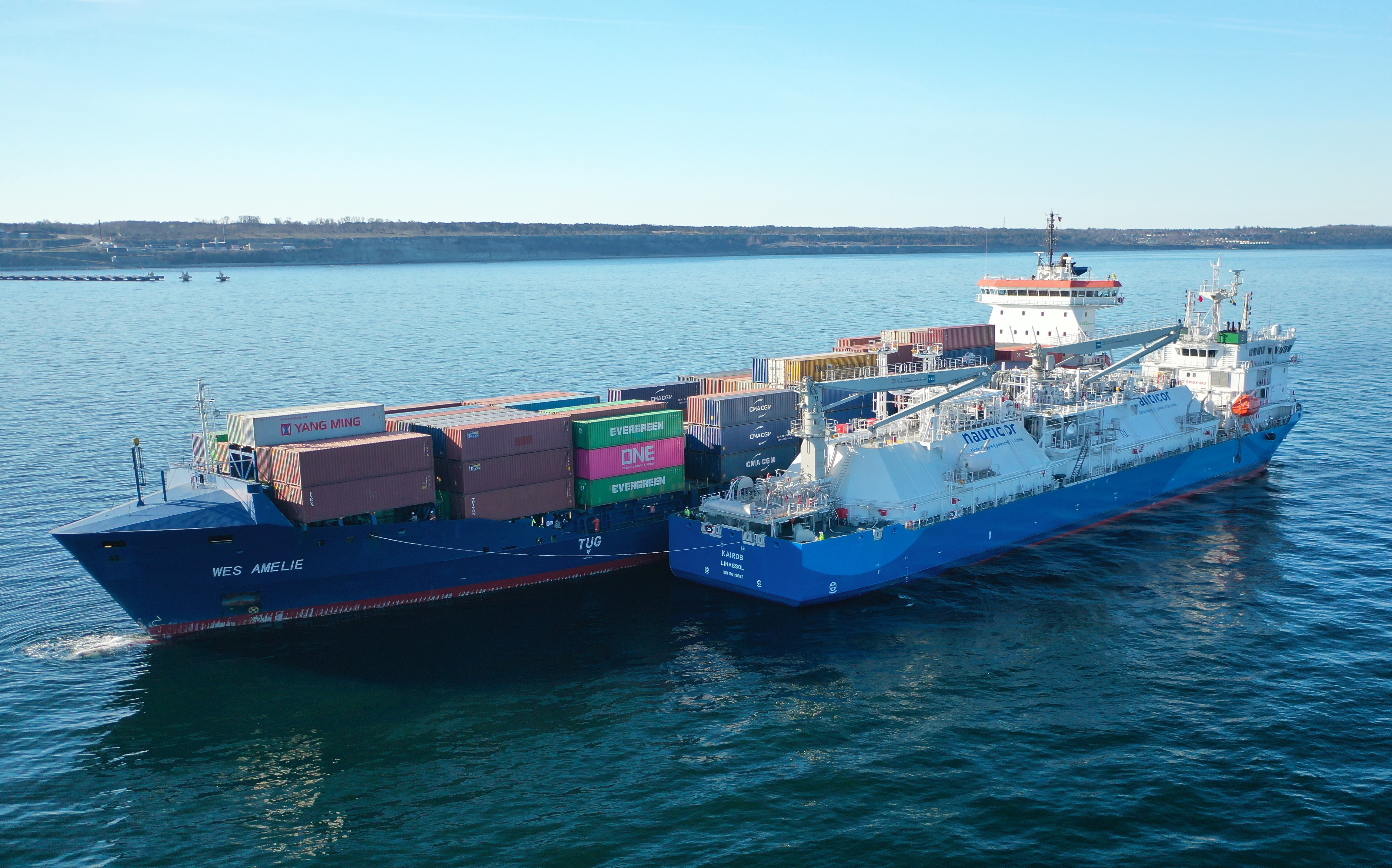 Kairos supplies LNG to Wes Amelie in Visby