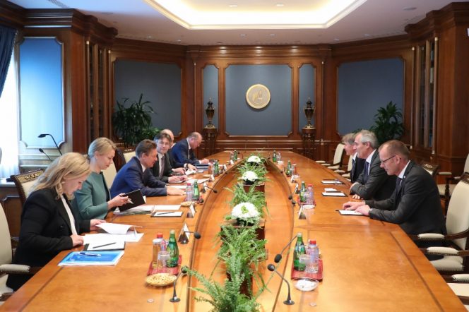 Gazprom, OMV talk Nord Stream 2 progress