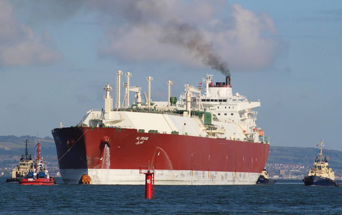 Qatari cargo heading for UK’s South Hook LNG