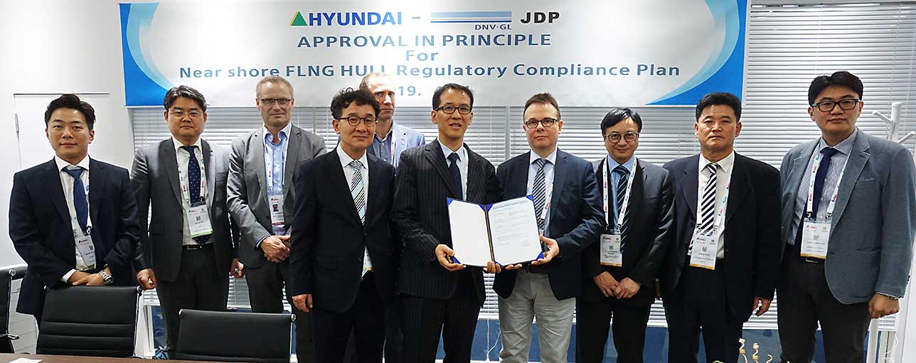 DNV GL grants AIP for Hyundai Heavy's nearshore FLNG barge