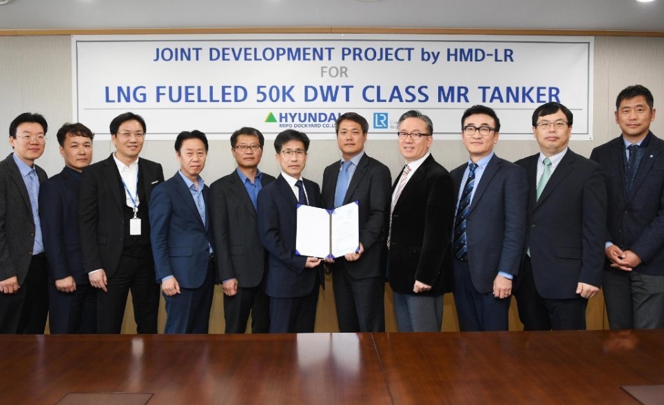 Hyundai Mipo, AiP for LNG-fuelled MR tanker design