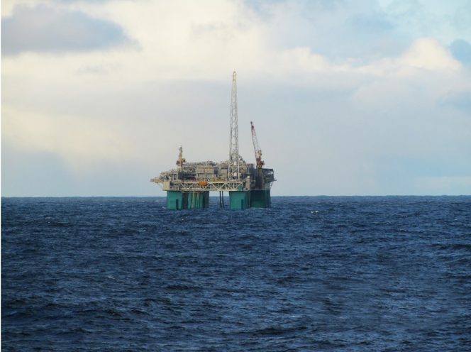 The Gjøa platform in the North Sea. Image by Martin Lindland/Equinor