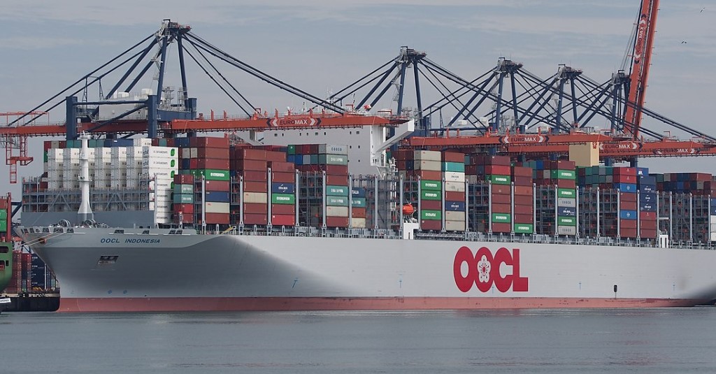 OOCL Indonesia containership
