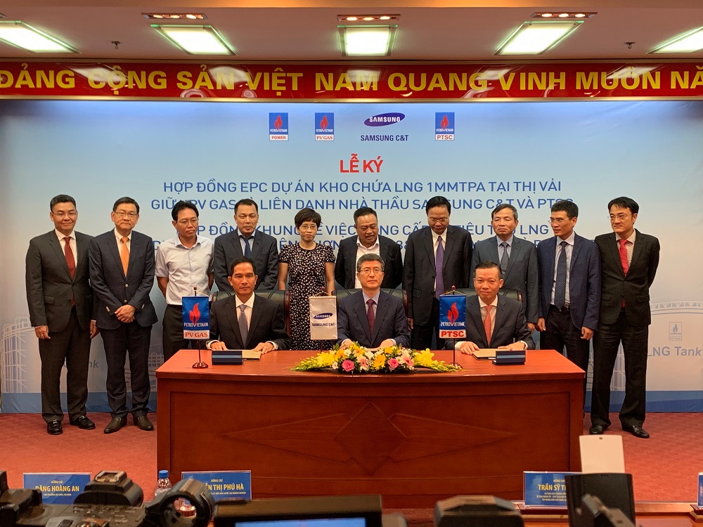 Samsung C&T to build Vietnam's first LNG terminal