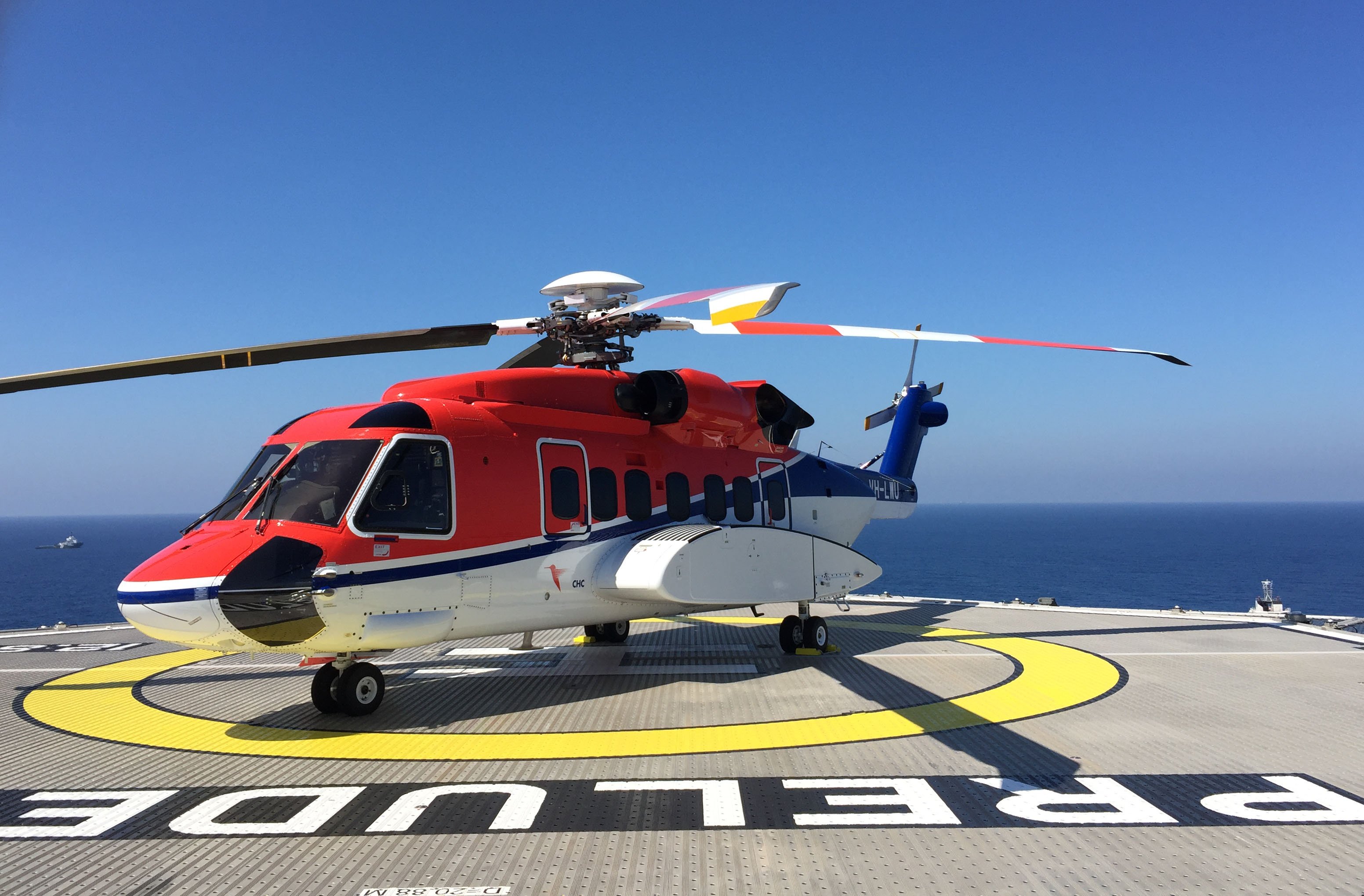 CHC extends Prelude FLNG helicopter service deal with Shell
