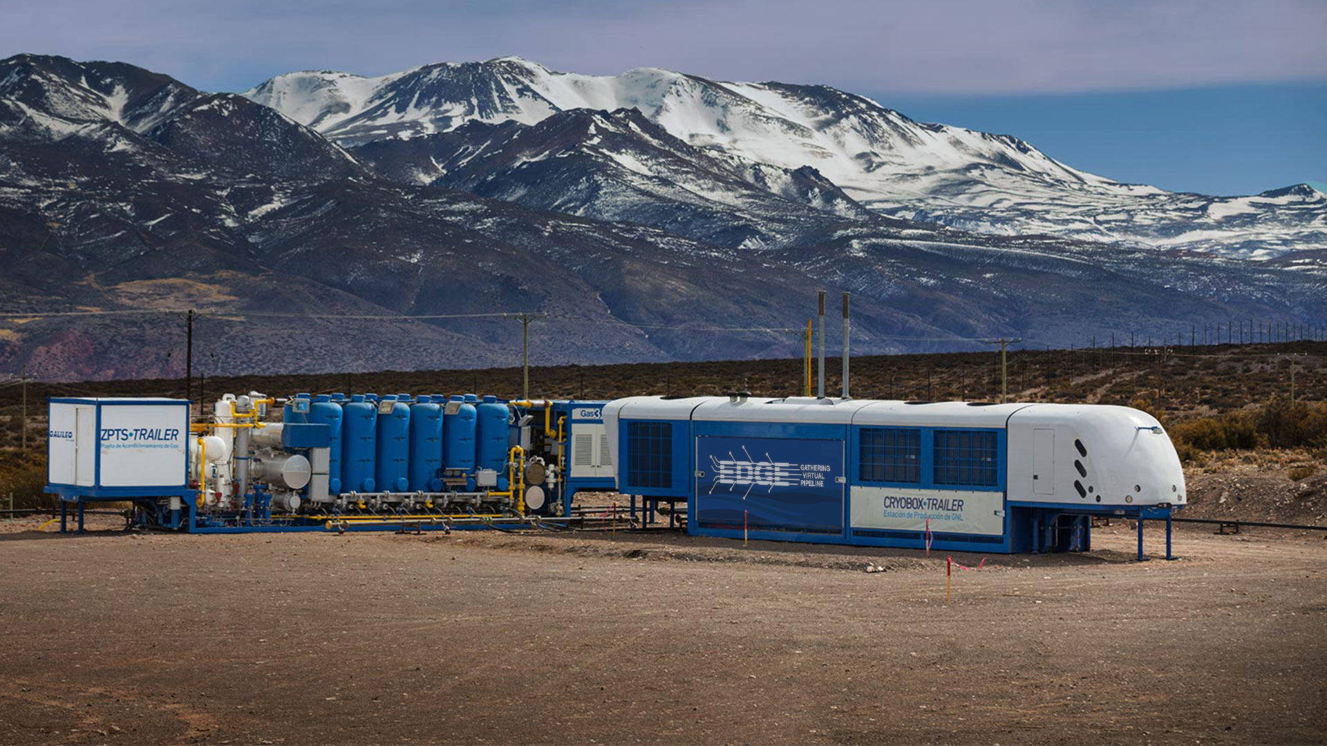 EDGE produces first well-site LNG in USA