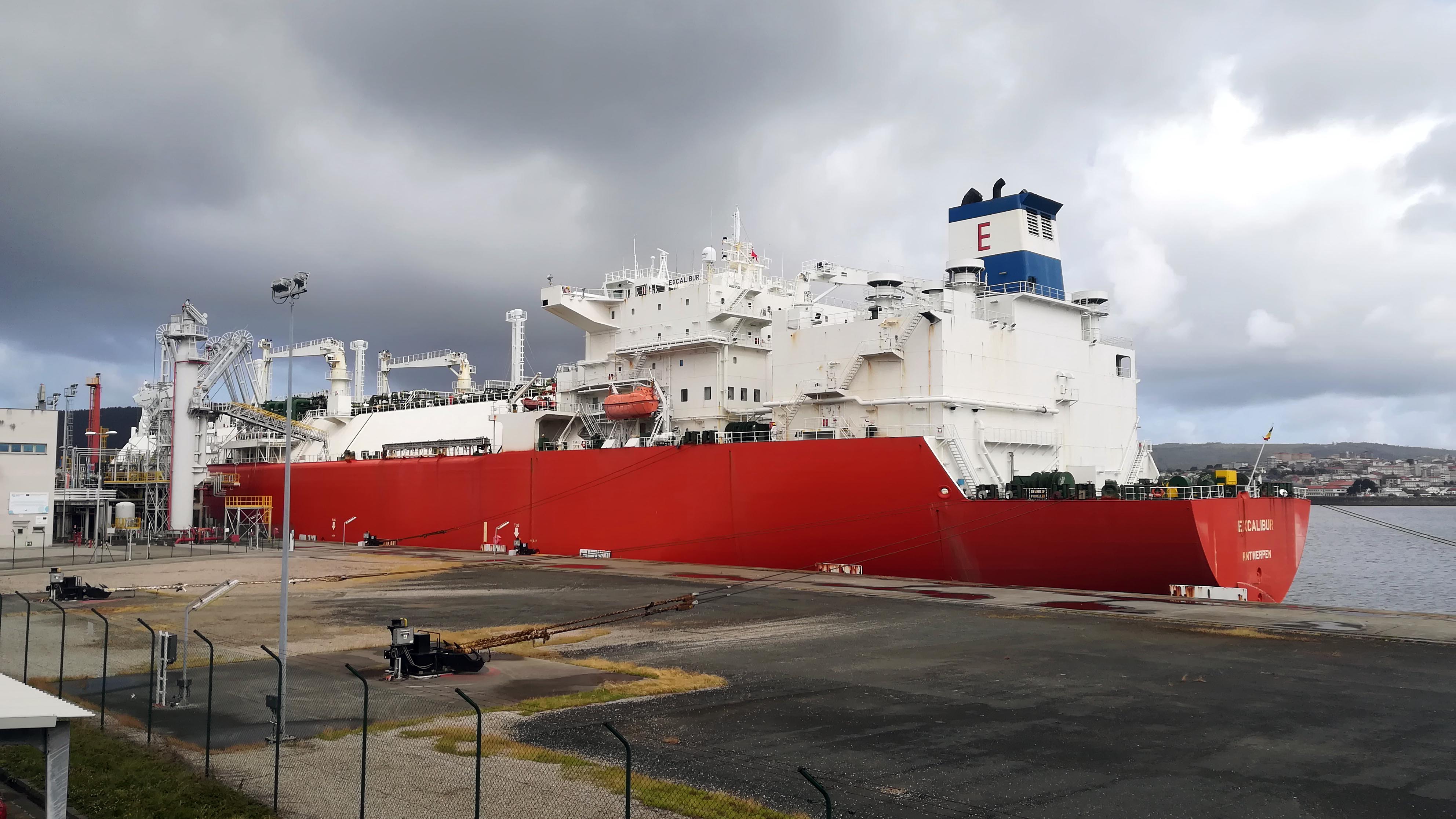 Mugardos LNG receives its first Corpus Christi cargo