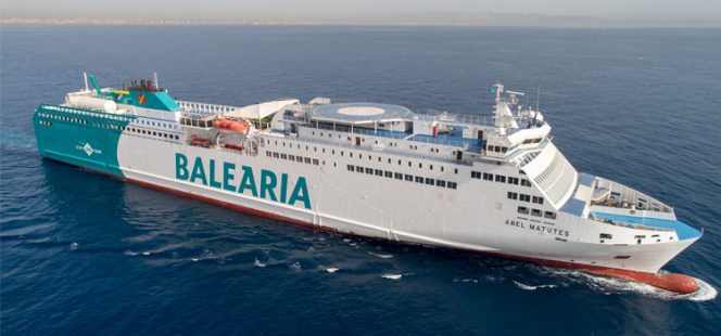 Baleària's second LNG retrofit to start operation
