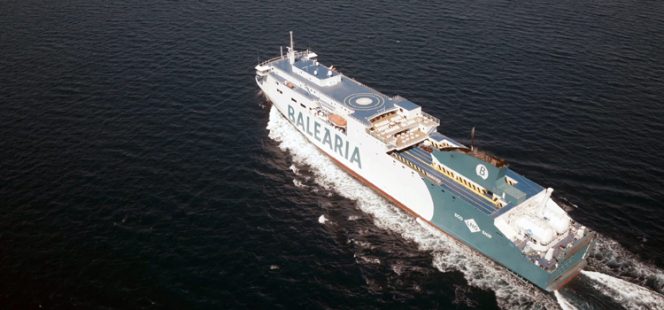 Baleària's second LNG-fueled newbuild starts operation