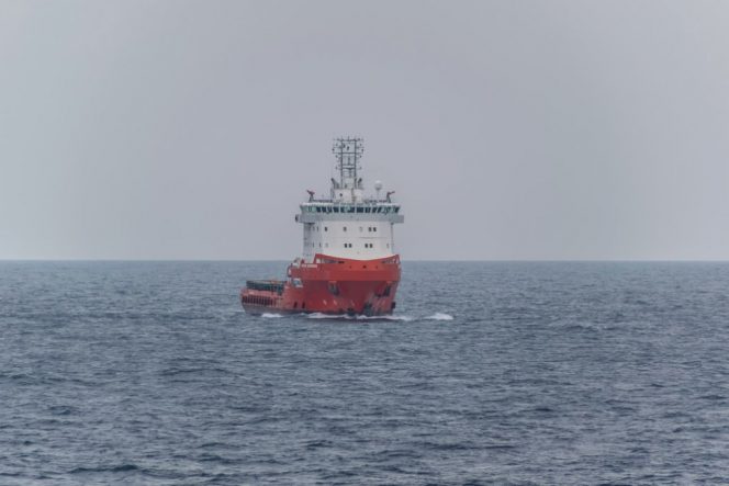 Illustration; An Emas Offshore vessel - Image by SPMac - shared with permission from the photographer