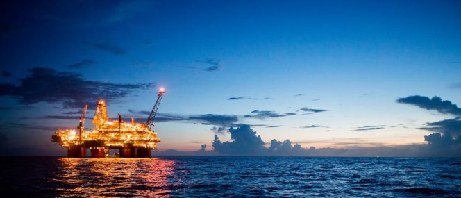 BP's Thunderhorse platform in the Gulf of Mexico