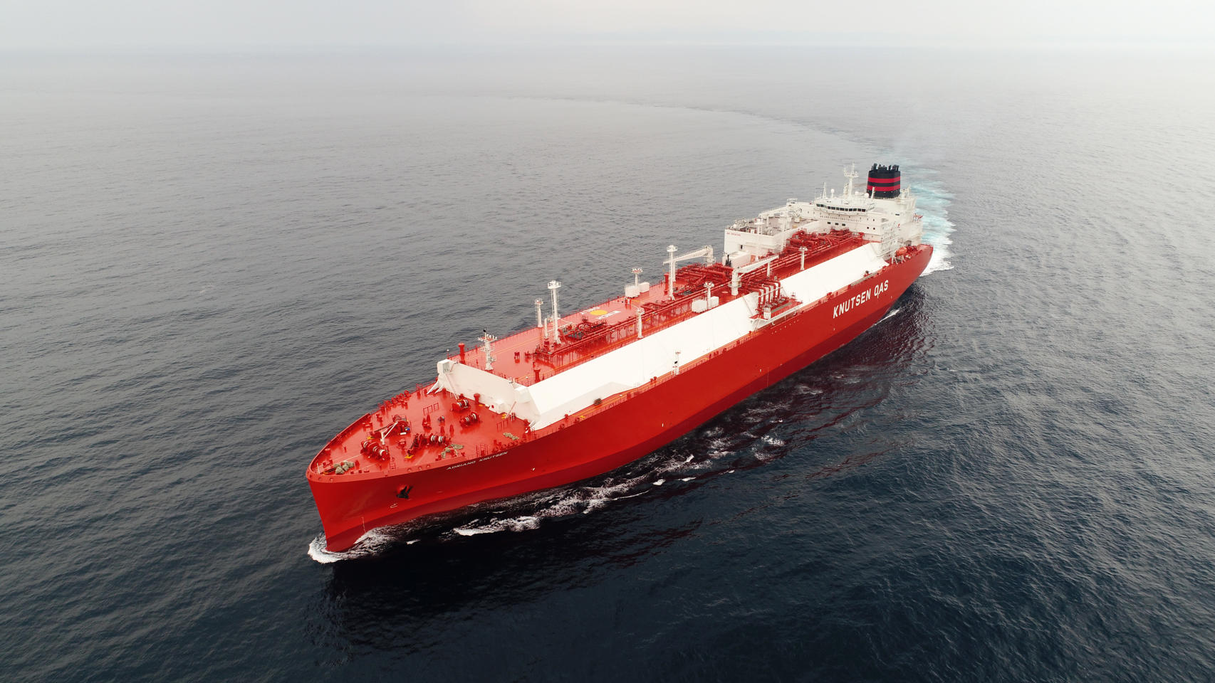 Knutsen's 12th LNG carrier departs HHI shipyard