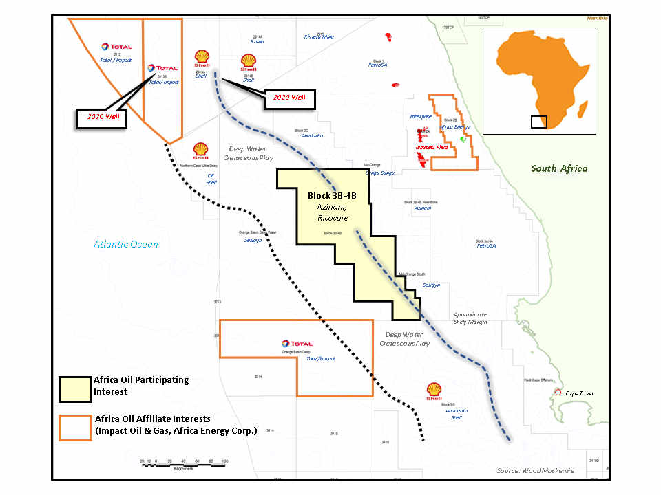 Block 3B/4B in South Africa